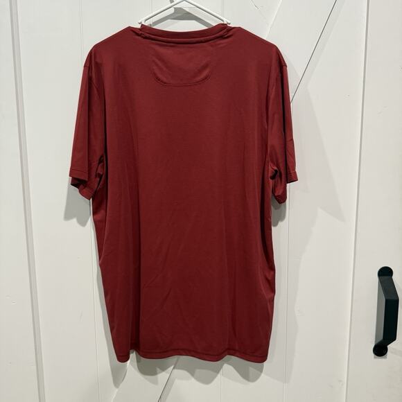 Tommy Bahama Men's Medium Performance Crew Neck T-Shirt Rose Red Cotton NWT - Picture 3 of 8